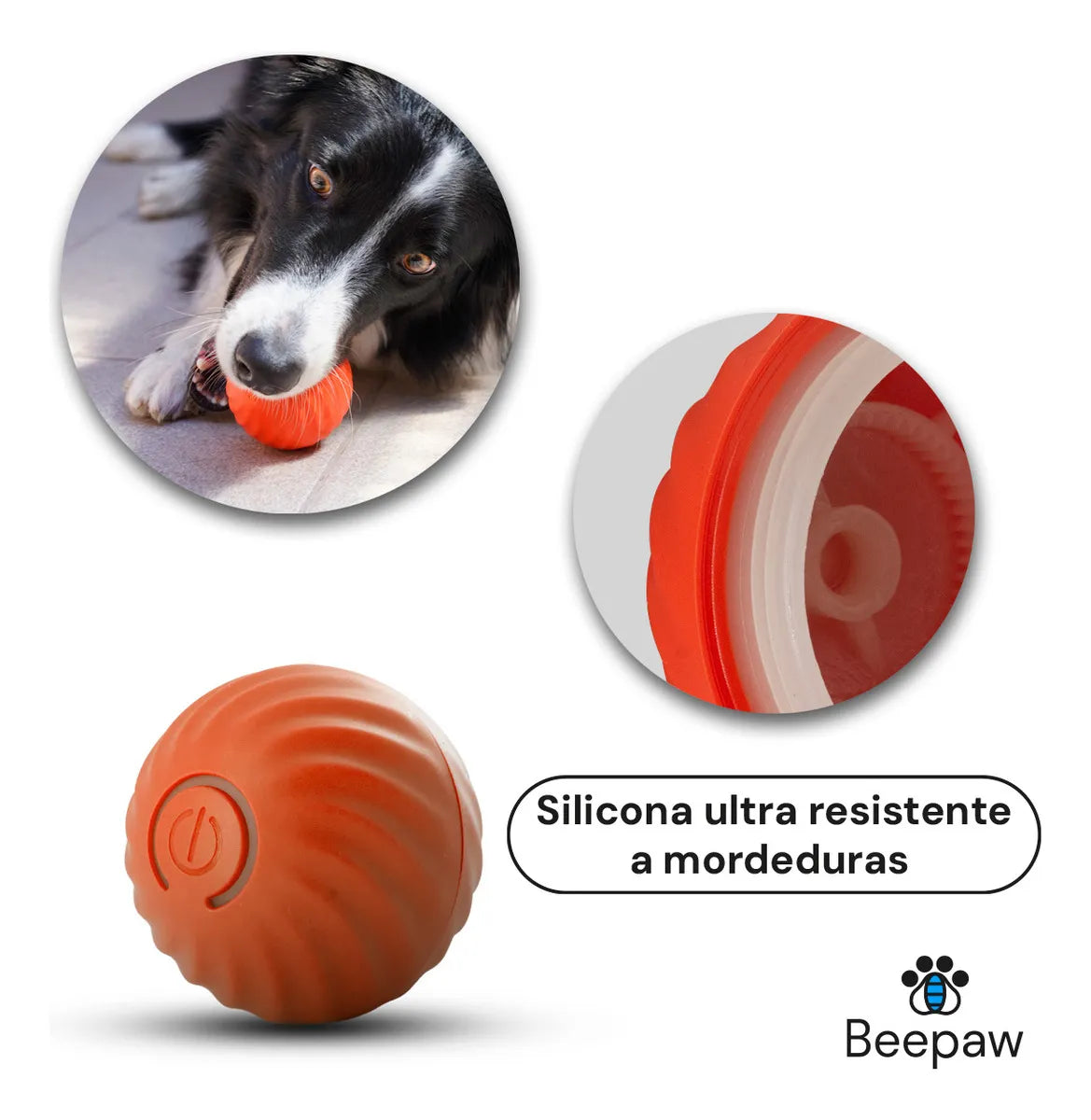 Pelota Interactiva para Perros y Gatos